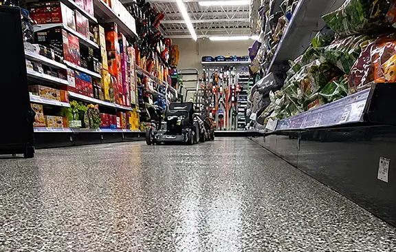 Epoxy Flake Floors 100% Solids